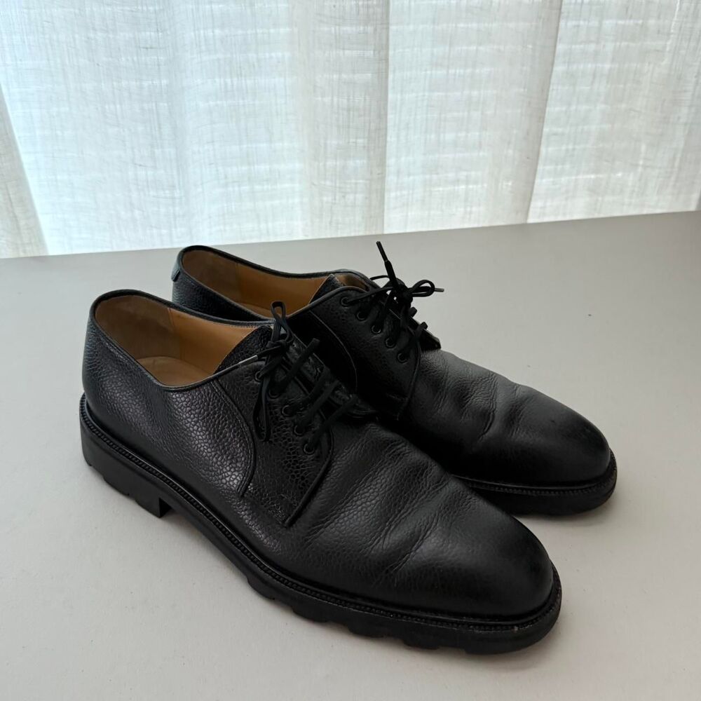 Salvatore-ferragamo Men's Black Oxfords